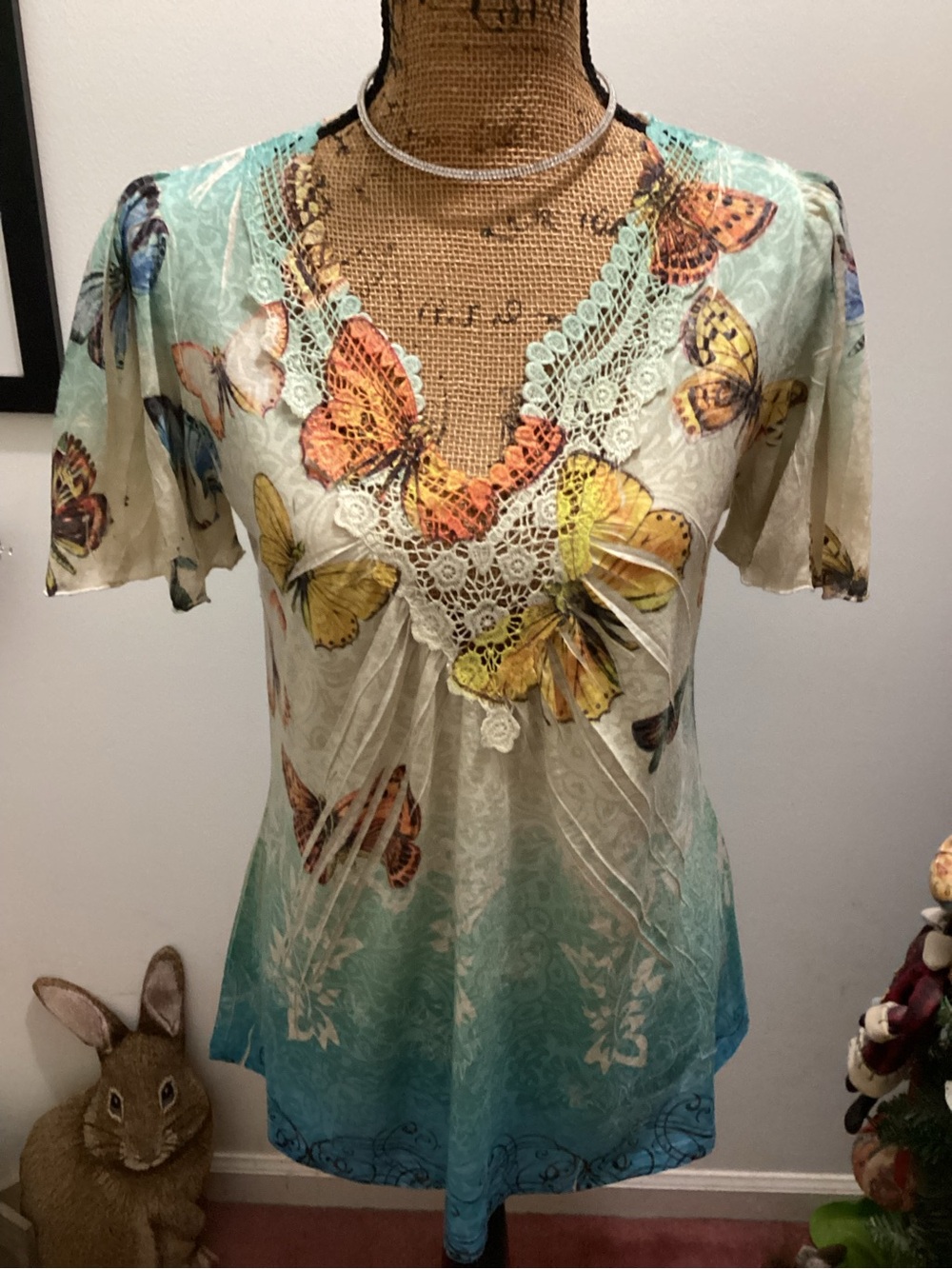 Sienna Rose Butterfly Top